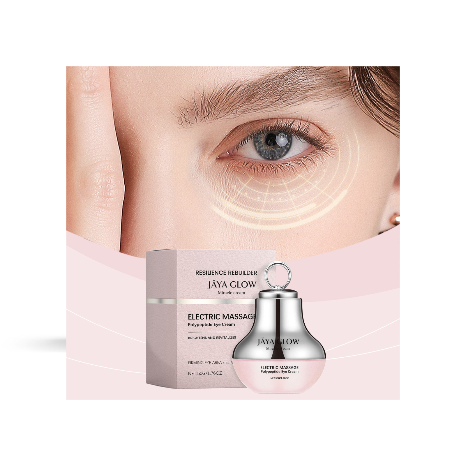 JĀYA GLOW™ – Miracle Cream  Contour des Yeux - Redlight Technology